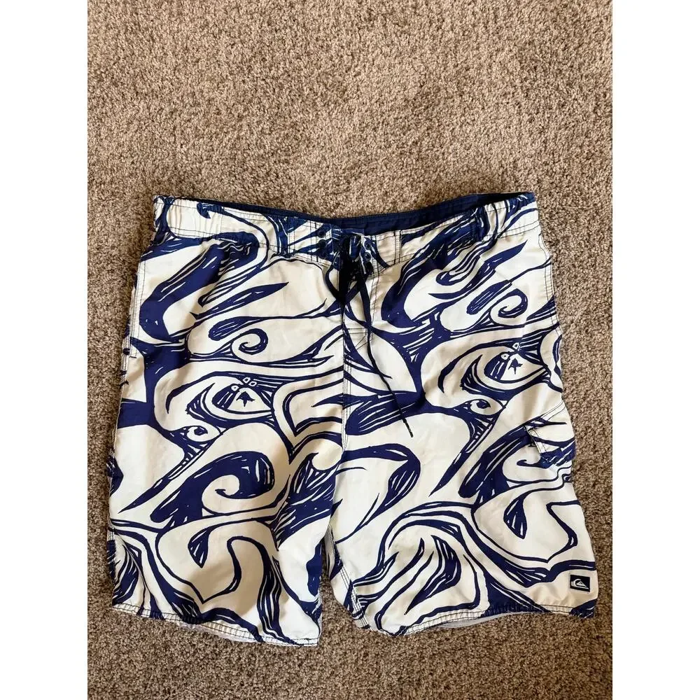 3 for $9 Quicksilver Swim Shorts XXL - Picture 3 of 6
